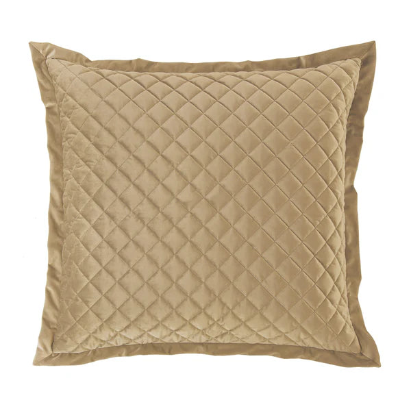 Velvet Diamond Quilted Euro Sham