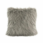 Mongolian Faux Fur Throw Pillow