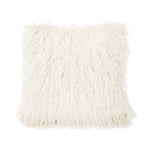 Mongolian Faux Fur Throw Pillow