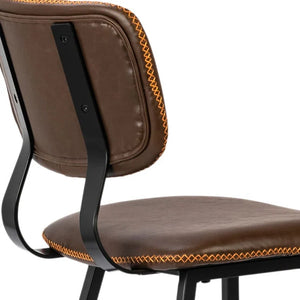 Cammie Leather Bar Stool