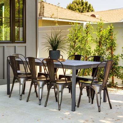 Classic Cafe Metal Chair Set